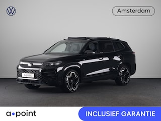 Volkswagen Tayron 1.5 eHybrid R-Line Edition 272 pk Automaat (DSG) | Verlengde garantie | Navigatie | Panoramadak | Trekhaak (wegklapbaar) | Parkeersensoren (Park assist) | Rondomzicht camera | Lederen bekleding | Stoelverwarming/ventilatie | R-Line |
