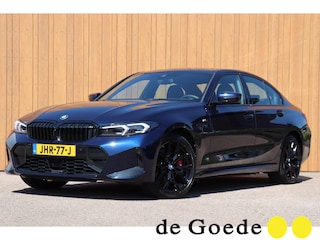 BMW 330e xDrive Hoogglans Shadowlak H.U. ambiance verl M-Sport Pro leer+vw stuurverw el.klep camera's