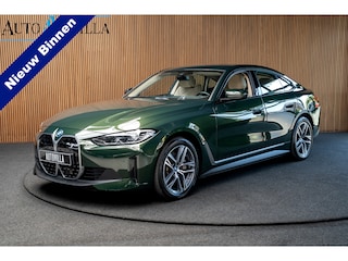 BMW i4 eDrive40 84 kWh Gran Coupe Navi Leer Elektr. achterklep Climate voor & achter Beige hemelbekleding PDC LM velgen BTW auto