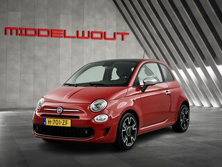 Fiat 500 1.0 Hybrid Rockstar | Pano | Leder | NAV | PDC achter | ORG NL
