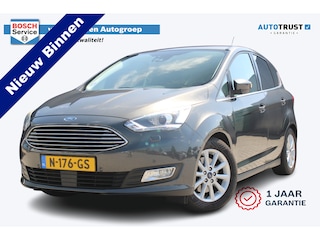 Ford C-MAX 1.5 Titanium | Incl. 12 maanden garantie | Trekhaak | Achteruitrijcamera | Parkeersensoren | Elektrische kofferklep | Adaptieve cruise control | Climate control | Lane assist | Navigatie | Bluetooth | Lichtmetalen velgen | Airco