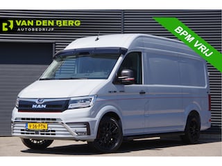 MAN TGE 3.180 35 2.0 L3H3(L2H2) INDIVIDUAL LION S! AUT. LED, TREKHAAK, STOELVERWARMING, STUURVERWARMING, CAMERA, NAVI, CRUISE, CLIMA, PARKEERSENSOREN