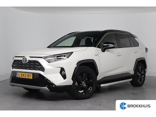 Toyota RAV4 2.5 Hybrid AWD Bi-Tone | Dealer Onderhouden! | Stoel/stuurverwarming | Navi | Clima | Camera | Cruise Adaptive | LED | Keyless | Lichtmetalen Velgen