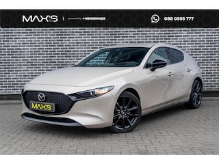 Mazda 3 2.0 e-SkyActiv-G M Hybrid 150 Homura | Head-Up Display | All-Season Banden | Achteruitrijcamera | Parkeersensoren | LED Koplampen | Cruise Control Adaptief | Dodehoekdetectie | Stoelverwarming | Navigatie | Apple Carplay | Android Auto