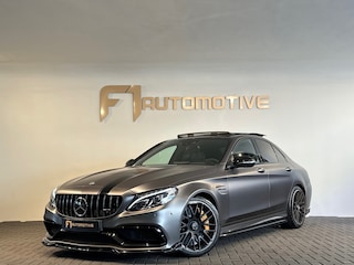Mercedes-Benz C-klasse AMG 63 S Pano|Kuip|Ceramic|HuD|360Cam