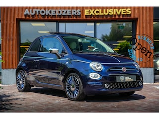Fiat 500 0.9 TwinAir T Riva Schuifdak Leer Navigatie Cruise Control PDC