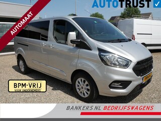 Ford Transit Custom 2.0 TDCI 170PK L2 Limited Dubbel cabine Automaat Airco 2 x Schuifdeur