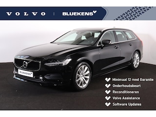 Volvo V90 T4 Momentum - IntelliSafe Assist - Adaptieve LED koplampen - Parkeercamera achter - Verwarmde voorstoelen, stuur & achterbank - Parkeersensoren achter - Inklapbare trekhaak - 18' LMV