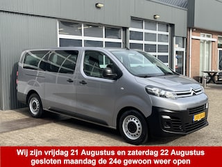 Citroën Jumpy 1.5 BlueHDi XL Marge BTW en BPM vrij!! Airco Cruise controle Trekhaak 2500kg Navigatiesysteem Personenvervoer 8-Persoons Parkeerhulp achter Apple carplay 1e eigenaar Euro 6 Bpm en Btw vrij voor particulier