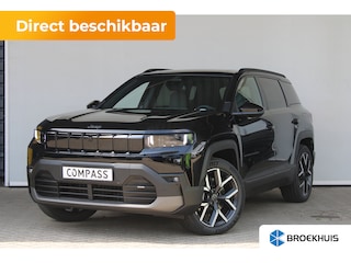 Jeep Compass First Edition | 8 Jaar garantie | Warmtepomp | Panoramadak | Stoelverwarming | Matrix LED | Camera |