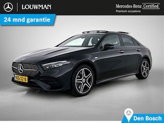 Mercedes-Benz A-klasse 250 e Business Solution AMG | Trekhaak | Nightpakket | parkeerpakket met achteruitrijcamera | Verwarmde stoelen vooraan | Inclusief 24 maanden Mercedes-Benz Certified garantie voor Europa.