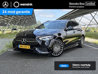 Mercedes-Benz C-klasse Estate 300e 140 Years Edition | Night | Panoramaschuifdak | Comfort-Pakket | Winterpakket | AMG-line | 360 Camera |