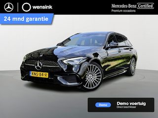 Mercedes-Benz C-klasse Estate 300e 140 Years Edition | Night | Panoramaschuifdak | Comfort-Pakket | Winterpakket | AMG-line | 360 Camera |