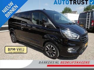 Ford Transit Custom 2.0 TDCI 185PK L2 Dubbel cabine Airco Sport 2 x Schuifdeur