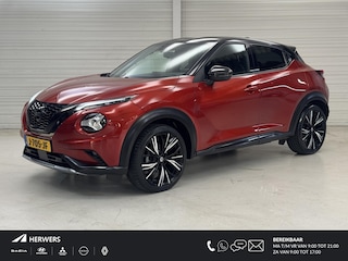 Nissan Juke 1.0 DIG-T N-Design / Dealer Onderhouden / Navigatie / Leder/Alcantara Bekleding / Trekhaak / Bose Personal Audio / Cruise Control / Camera / Climate Control / Stoelverwarming /