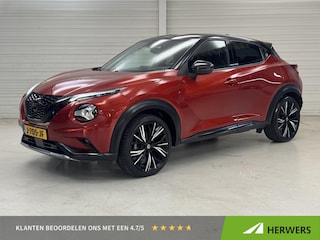 Nissan Juke 1.0 DIG-T N-Design / Dealer Onderhouden / Navigatie / Leder/Alcantara Bekleding / Trekhaak / Bose Personal Audio / Cruise Control / Camera / Climate Control / Stoelverwarming /