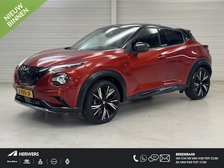 Nissan Juke 1.0 DIG-T N-Design / Dealer Onderhouden / Navigatie / Leder/Alcantara Bekleding / Trekhaak / Bose Personal Audio / Cruise Control / Camera / Climate Control / Stoelverwarming /