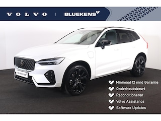 Volvo XC60 T6 Recharge AWD Plus Black Edition - Panorama/schuifdak - IntelliSafe Assist & Surround - Harman/Kardon audio - Parkeercamera achter - Verwarmde voorstoelen, stuur & achterbank - Parkeersensoren voor & achter - Elektr. bedienb. voorstoelen met geheugen - Extra getint glas - 21' LMV