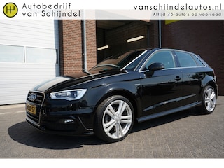 Audi A3 Sportback 1.4 TFSI AMBITION PRO LINE S-LINE G-TRON ORIGINEEL NL XENON/LED 1/2LEDER 18INCH NAVI CLIMA CRUISE PDC BLUETOOTH CHROOM ENZ..