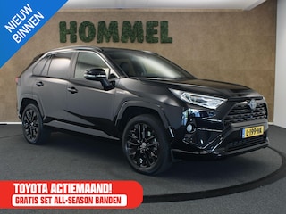 Toyota RAV4 2.5 Hybrid AWD Black Edition - ORIGINEEL NEDERLANDSE AUTO - AFKOMSTIG VAN 1E EIGENAAR - AWD - ALARM KLASSE 3 - ELEKTRISCHE ACHTERKLEP - CAMERA IN BINNENSPIEGEL - DODEHOEK DETECTIE - DRAADLOZE TELEFOONLADER - APPLE CARPLAY/ ANDROID AUTO - PARKEERSENSOREN VOOR / ACHTER - JBL AUDIO- 360 GRADEN CAMERA