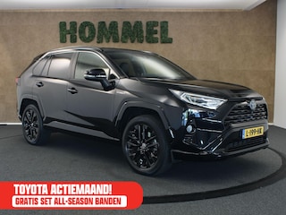 Toyota RAV4 2.5 Hybrid AWD Black Edition - ORIGINEEL NEDERLANDSE AUTO - AFKOMSTIG VAN 1E EIGENAAR - AWD - ALARM KLASSE 3 - ELEKTRISCHE ACHTERKLEP - CAMERA IN BINNENSPIEGEL - DODEHOEK DETECTIE - DRAADLOZE TELEFOONLADER - APPLE CARPLAY/ ANDROID AUTO - PARKEERSENSOREN VOOR / ACHTER - JBL AUDIO- 360 GRADEN CAMERA