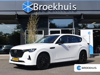 Mazda CX-60 2.5 e-SkyActiv PHEV Homura | TREKHAAK | CAMERA | STUUR+STOELVERWARMING | STOELVENTILATIE | DODEHOEKDETECTIE | ELEKTRISCH VERSTELBARE BESTUURDERSSTOEL MET GEHEUGEN | PARKEERSENSOREN V+A | HEAD-UP | NAVI | LMV 20" | APPLE CARPLAY / ANDROID AUTO |
