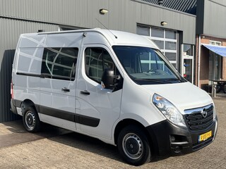 Opel Movano 2.3 CDTI BiTurbo L1H2 Airco Cruise controle Kastinrichting Parkeersensoren achter Achteruitrijcamera Telefoon voorbereiding Schuifdeur Euro 6 Ook ideaal voor ombouw naar camper !!
