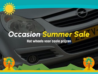 Opel Corsa 1.4-16V Enjoy 5drs Automaat - Star Silver - AC/Trekhaak/Cruise