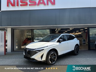 Nissan Qashqai 1.5 e-Power Tekna Plus NIEUW UIT VOORRAAD LEVERBAAR | Stoelmassage | Lederen bekleding | Bose geluidsinstallatie | Stoelverwarming | Stuurverwarming | Adaptieve Cruise Control | Climate Control | Panoramadak | Apple CarPlay & Android Auto | 10 jaar fabrieksgarantie