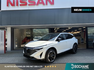 Nissan Qashqai 1.5 e-Power Tekna Plus NIEUW UIT VOORRAAD LEVERBAAR | Stoelmassage | Lederen bekleding | Bose geluidsinstallatie | Stoelverwarming | Stuurverwarming | Adaptieve Cruise Control | Climate Control | Panoramadak | Apple CarPlay & Android Auto | 10 jaar fabrieksgarantie