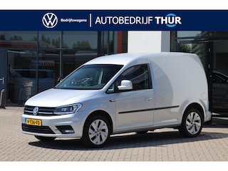 Volkswagen Caddy 2.0 TDI L1H1 BMT Highline Executive, 102PK / 75kW DSG, navigatie, cruise control, lederen bekleding, xenon + LED, 2-zone climatronic, stoelverwarming, scheidingswand + ruit, 17" LMV, parkeersensoren achter, trekhaak, privacy glas, DAB+ en achteruitrijcamera