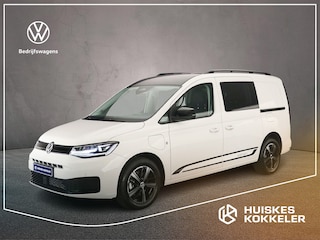 Volkswagen Caddy Flexible 1.5 TSI eHybrid Limited Edition | Trekhaak | 5-zitplaatsen opklapbare dubbele cabine | Navigatie | AppleCarplay-AndroidAuto draadloos | > Netto-ACTIE-Prijs; bij koop of lease via HK / excl. kosten rijklaarmaken <