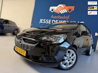 Opel Corsa 1.4 Bi-Fuel Edition /bj.2017 / 5 deurs / kleur: zwart / airco / sportvelgen/etc / NAP met 133685 km.en APK tot 06/2027.