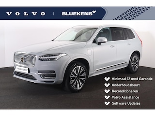Volvo XC90 T8 Recharge AWD Core Bright - IntelliSafe Assist & Surround - Harman/Kardon audio - Adaptieve LED koplampen - Parkeercamera achter - Verwarmde voorstoelen, stuur & achterbank - Draadloze tel. lader - Extra getint glas - Inklapbare trekhaak - 20' LMV