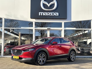 Mazda CX-30 2.0 e-SkyActiv-X M Hybrid Luxury 1e Eig., NL-Auto, Dealer Ondh.,  Schuifdak, Navigatie, Apple Carplay/ Android Auto, Leer, 360 Camera, Bose, Head-Up, Stoel verw., Stuur verw. Cruise controle ad.