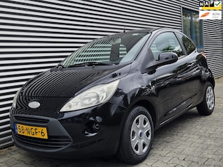Ford Ka 1.2 Cool&Sound 08-2010 Zwart Metallic *AIRCO* APK NIEUW!!