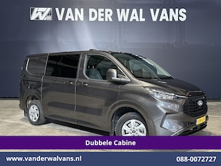 Ford Transit Custom 2.0 TDCI 136pk L1H1 Dubbele Cabine Fabrieksgarantie Euro6 Airco | 5-Zits | Camera | Navigatie | Parkeersensoren Cruisecontrol, Stoelverwarming, Applecarplay,  Android Auto, velgen, 2500kg trekvermogen
