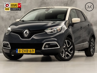 Renault Captur 1.2 TCe Dynamique Automaat (NAVIGATIE, CLIMATE, GETINT GLAS, CAMERA, SPORTSTOELEN, TREKHAAK, LM VELGEN, NIEUWSTAAT)