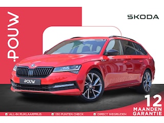 Skoda Superb Combi 1.5 TSI 150pk DSG ACT Sportline Business | Trekhaak | Camera | Navigatie | Carplay | Stoelverwarming | Cruise Control