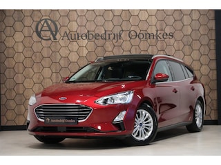 Ford Focus Wagon 1.5 EcoBoost Titanium *PANORAMADAK* 103dkm Navi/Cruise/Stoel+Stuurverwarming UNIEKE AUTO