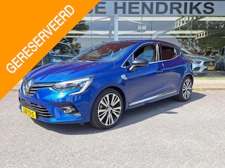 Renault Clio 1.6 E-Tech Hybrid 140 Initiale Paris | HEV | Leder | Blindspot | 360 Cam | stuur/stoel verwarming |