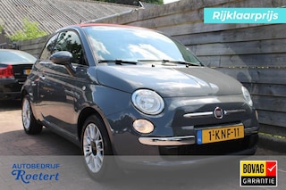 Fiat 500 0.9 TwinAir Lounge 2-drs Cabriolet Airco/RadioCD/PDC/USB/Lichtmet.velgen
