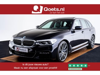 BMW 5-serie Touring 530i High Executive M-sport - Panoramadak - Comfortstoelen - 20 inch - Active Steering - Comfort Access - Parking Assistant Plus - Driving Assistant Plus - Head-Up - Harman Kardon