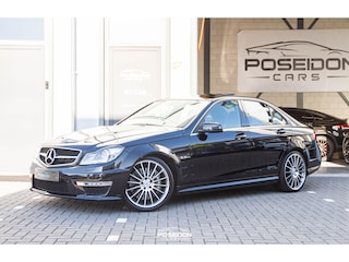 Mercedes-Benz C-klasse AMG C63 FACELIFT | SCHUIFDAK | HARMAN/KARDON | LEER | A.CAMERA | MEMORY | DODEHOEK | BOMVOLL!!