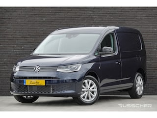 Volkswagen Caddy Cargo L1 | 2.0Tdi 122Pk Aut. | Style | Stoel-Stoel | Achteruitrijcamera | 17'' | Starlight Blue