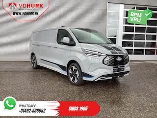 Ford Transit Custom Sport L2 330km WLTP LED/ 2x Schuifdeur/ Adapt.Cruise/ Elek.Stoel/ Standkachel/ Stoelverw./ Carplay/ Navi/ Camera/ Climate/ 19” LMV