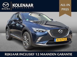 Mazda CX-3 2.0 SkyActiv-G 120 GT-M Automaat/Trekhaak/HUD/CC/CAM/Leder/Dealeronderhouden/