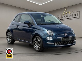 Fiat 500 1.0 Hybrid Dolcevita 2023 BLAUW | Panoramadak | Apple CarPlay