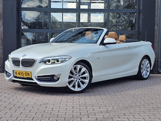 BMW 2-serie Cabrio 220i High Executive | Navi | Lederen sportstoelen | Afn. Trekhaak | Harman/Kardon