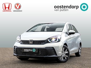 Honda Jazz 1.5 Full Hybrid Elegance Automaat | 8 jaar garantie | Premium Sunlight Silver Metallic | Stoelverwarming | Navigatie | Adaptieve cruisecontrol | PDC
